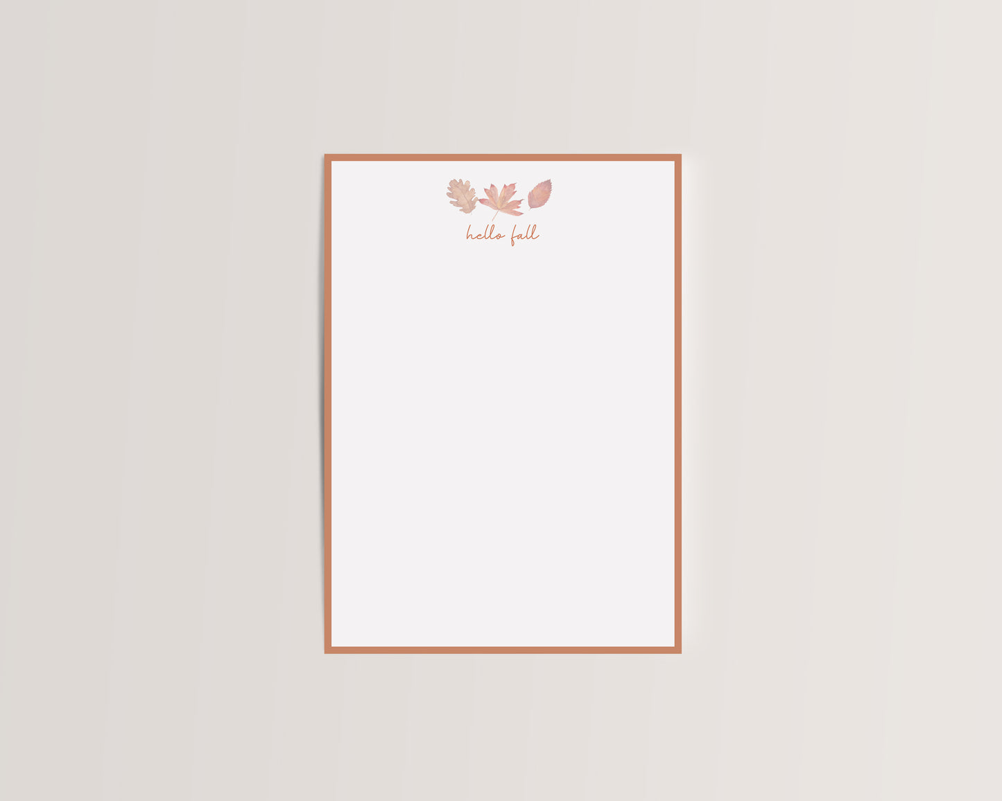 Fall Leaves Keepsake Photo Mat