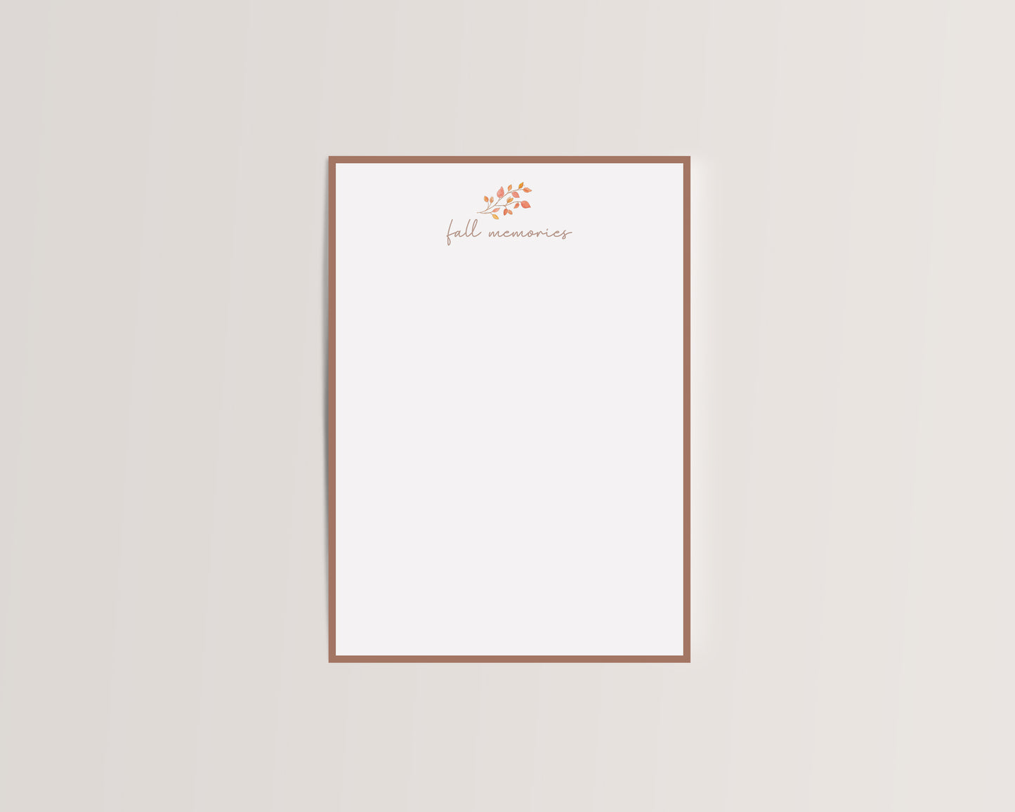 Fall Memories Keepsake Photo Mat