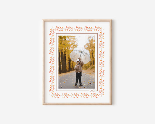 Fall Memories Keepsake Photo Mat