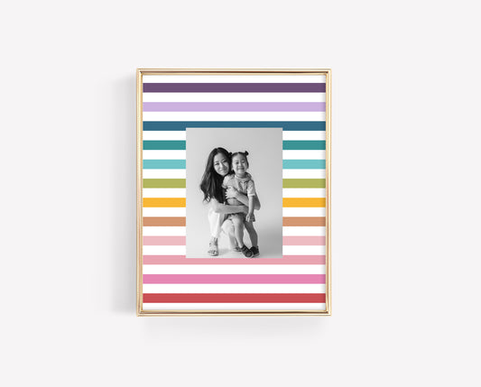 Rainbow Joy Photo Mat-