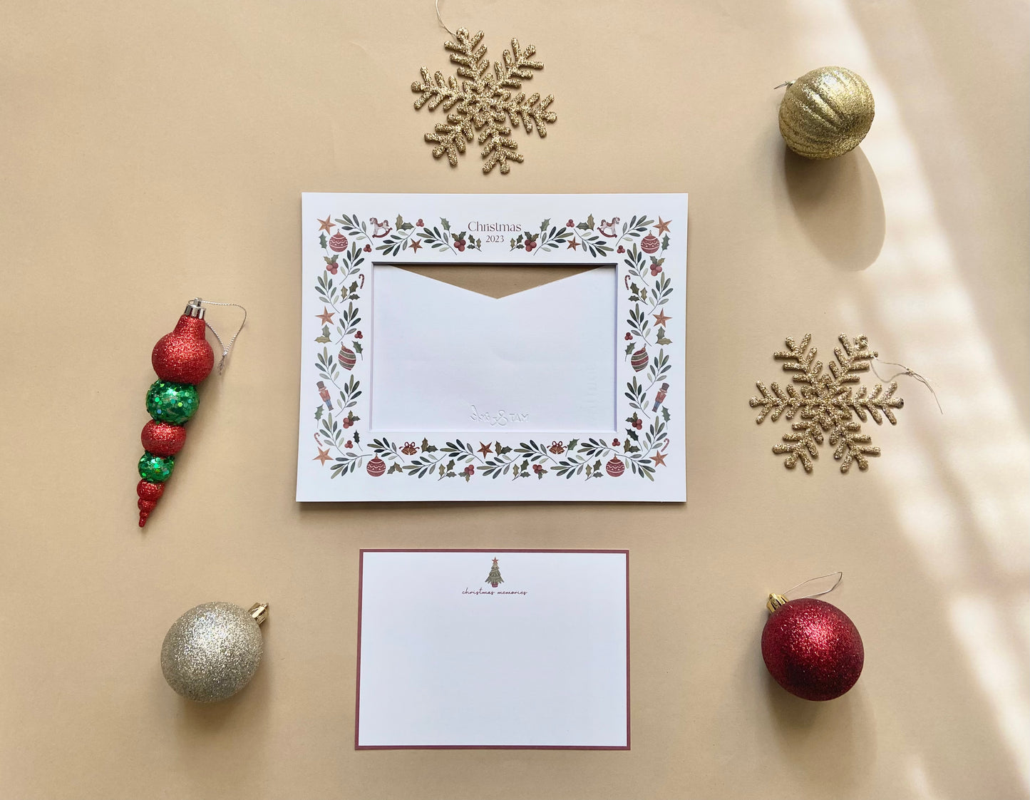 Christmas Favorites Keepsake Photo Mat