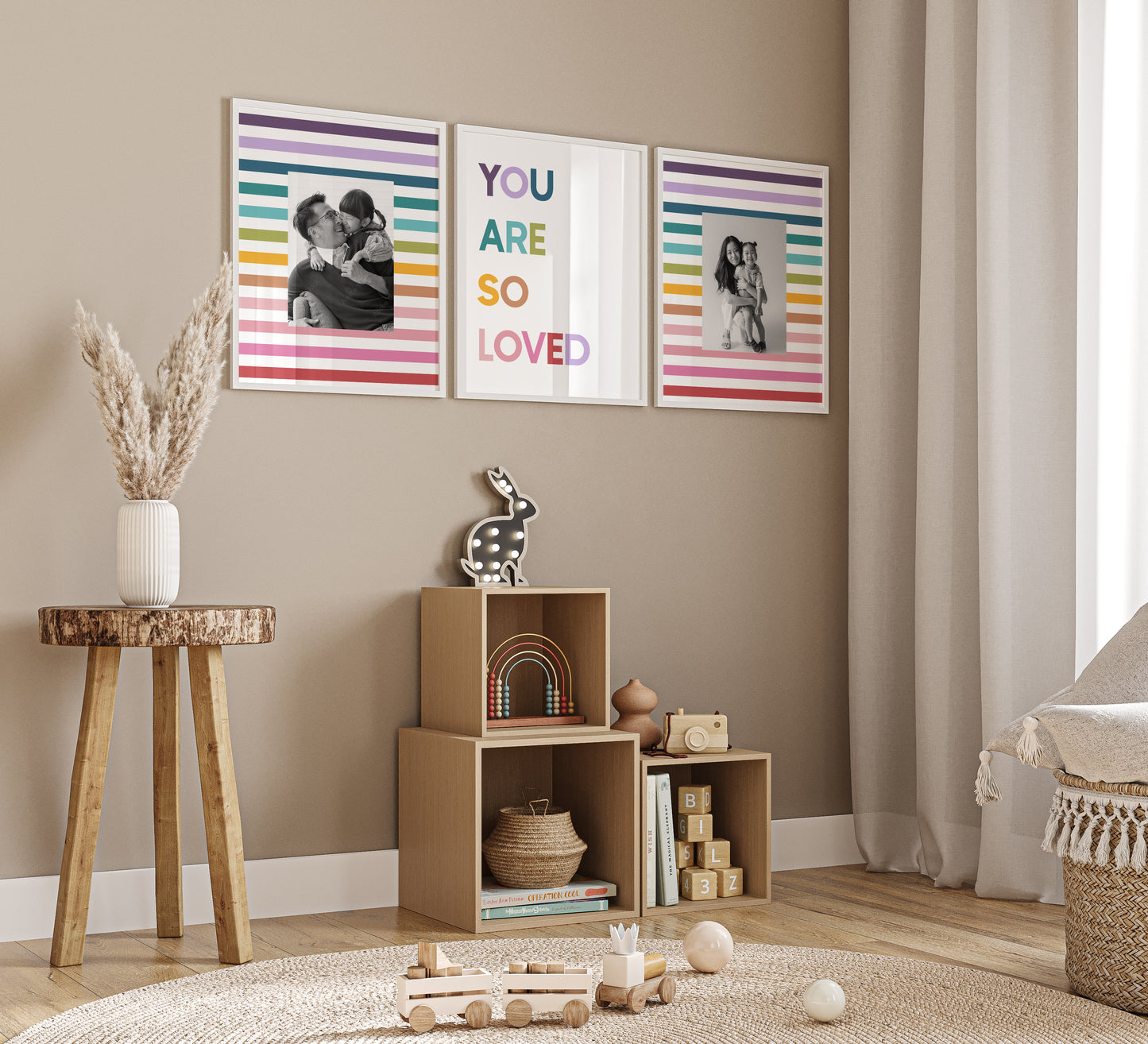 Rainbow Joy Photo Mat-