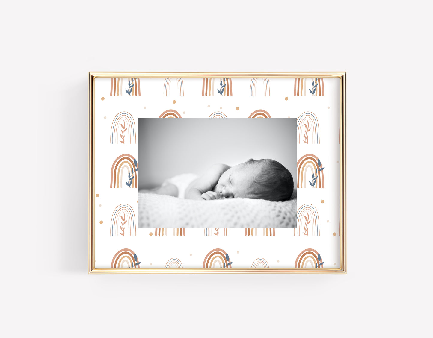 Boho Rainbow 8x10 Photo Mat