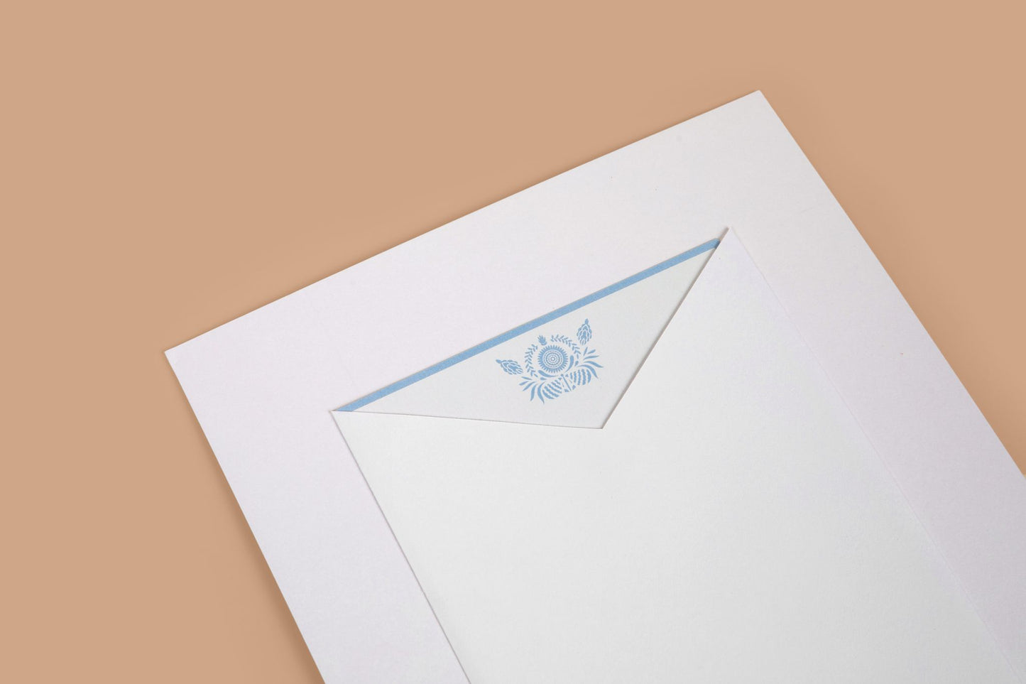 Blue Folklore Photo Mat