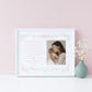First Mother's Day Keepsake Photo Mat - Gift for New Mom