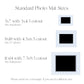 Green Gingham Photo Mat