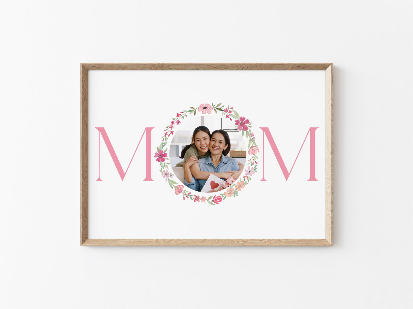 Mom 5x7 Photo Mat with Envelope